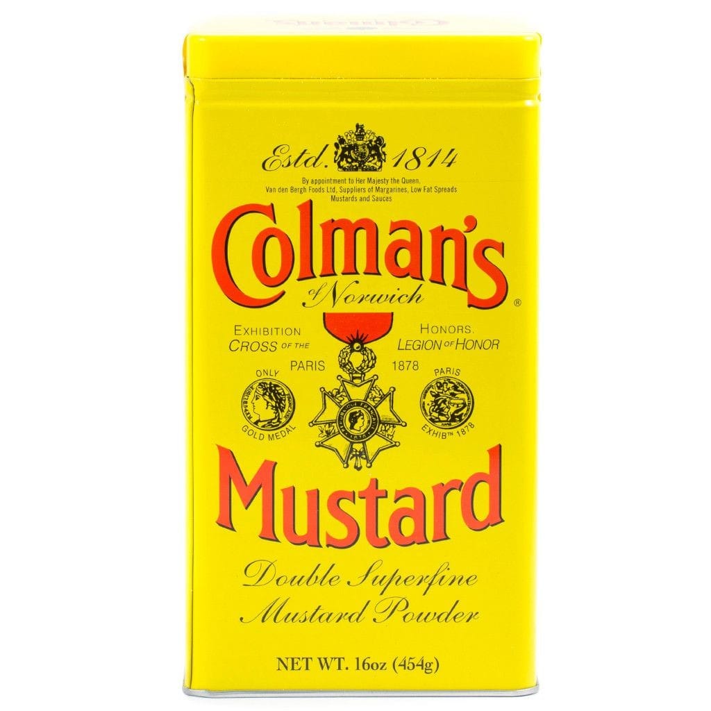 Can of Colman's Dry Mustard